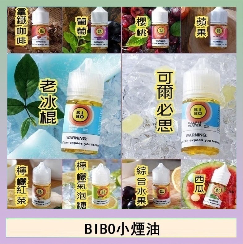 BIBO BIBO經典系列主機小煙油30ML