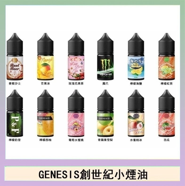 創世紀 GENESIS創世紀電子煙小煙主機煙油30ml