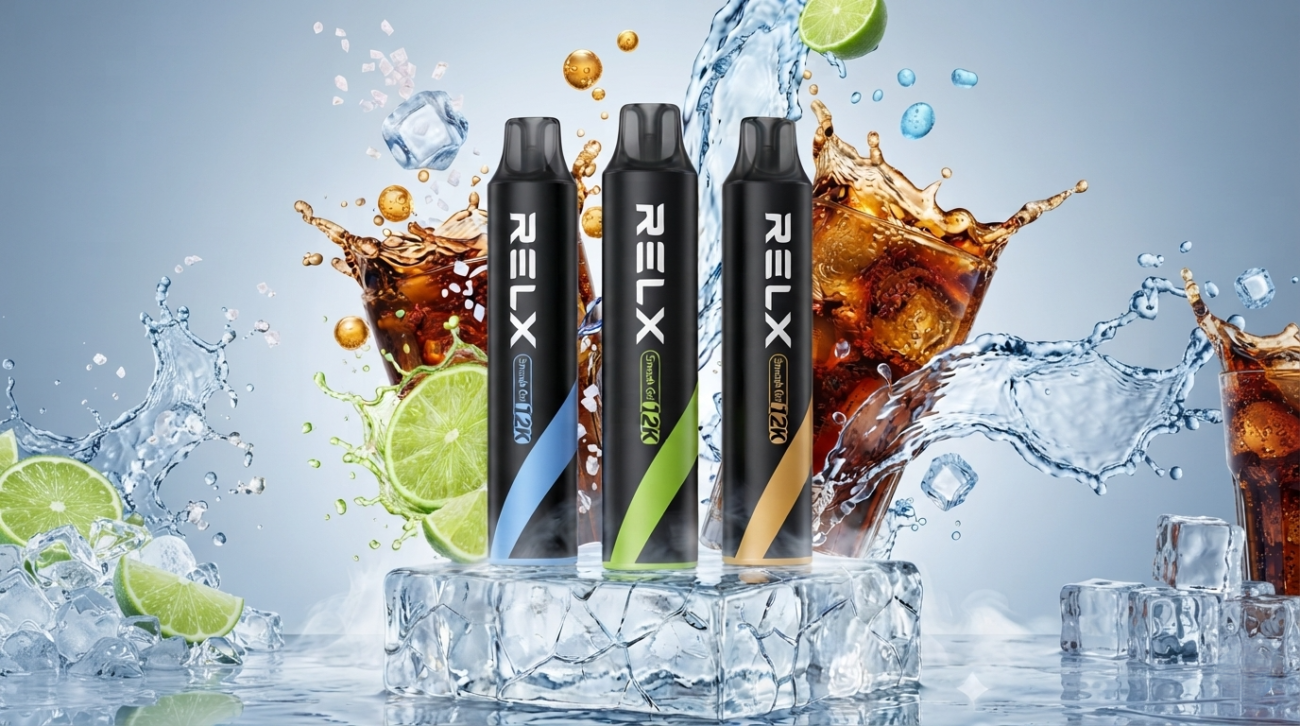 Relx 12000口電子煙 Smash Go 實機外觀與現貨口味展示